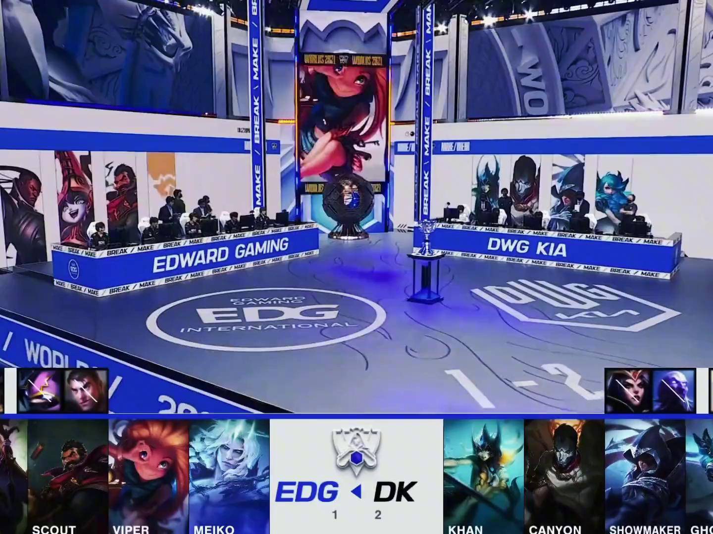 EDG翻盘V5，369线上压制力十足宿敌对决淘汰赛，引爆全场热议