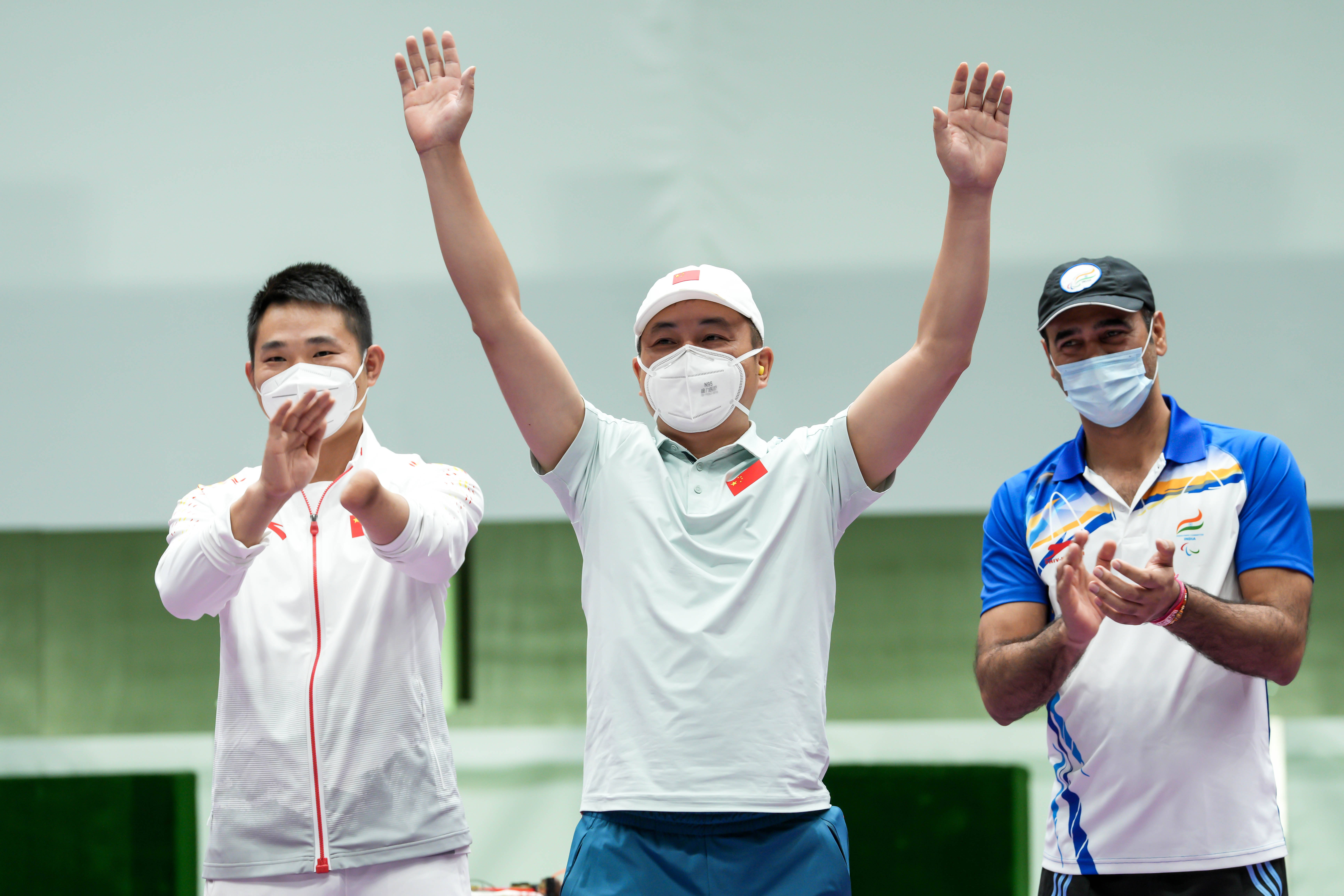 射击男子米气手枪:杨作军夺银 射击男子米气手枪:杨作军夺银